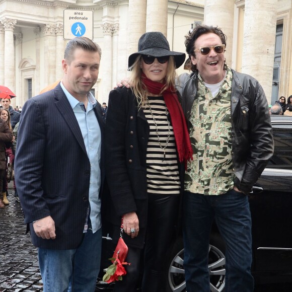 Stephen Baldwin, Daryl Hannah, Michael Madsen - Ambi pictures organise un dejeuner au restaurant "Bolognese" a Rome en Italie le 19 janvier 2014.