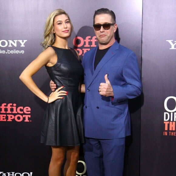 Stephen Baldwin, Hailey Baldwin - Premiere du film "One Direction : This Is Us" a New York, le 26 aout 2013.