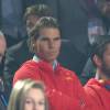 Rafael Nadal, grand ami de Pau Gasol, assistait le 20 septembre 2015 à la victoire de l'Espagne contre la Lituanie en finale de l'Euro 2015 de basket au stade Pierre-Mauroy de Villeneuve d'Ascq.
