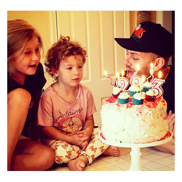 Tori Spelling fête les trois ans de son fils en famille / photo postée sur Instagram.