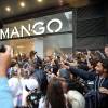 Cara Delevingne et Kate Moss à Milan lors de l'inauguration de la boutique Mango le 23 septembre 2015