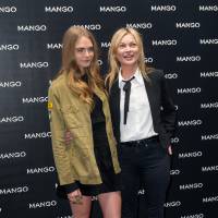 Kate Moss et Cara Delevingne : Foule, rires, mode, le duo débarque à Milan