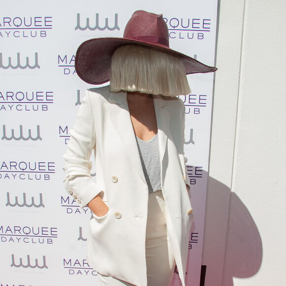 Sia - People lors de la soirée "Marquee Dayclub Preview Party" à Las Vegas, le 21 mars 2015.