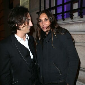 Zazie et son ex-chéri Philippe Paradis - Soiree stand up for African Mothers à Paris le 19 novembre 2012.