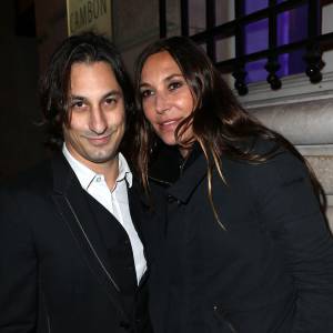 Zazie et son ex-compagnon Philippe Paradis - Soiree stand up for African Mothers à Paris le 19 novembre 2012.