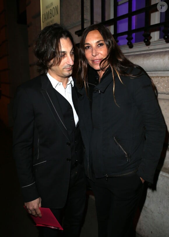 Zazie et son ex-compagnon Philippe Paradis - Soiree stand up for African Mothers à Paris le 19 novembre 2012.