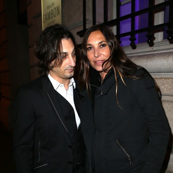 Zazie et son ex-compagnon Philippe Paradis - Soiree stand up for African Mothers à Paris le 19 novembre 2012.