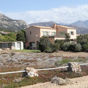 Exclusif - Illustration de la Maison de Guy Bedos au bord de l'eau dans le petit village de Lumio en Corse - septembre 2015