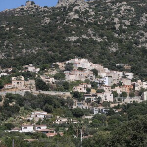 Exclusif - Illustration de la Maison de Guy Bedos au bord de l'eau dans le petit village de Lumio en Corse - septembre 2015