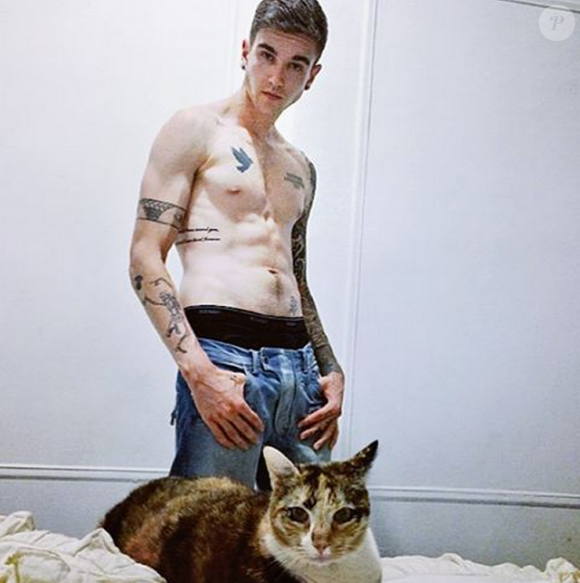 Gabriel-Kane Day-Lewis sur le réseau Instagram. Septembre 2015.