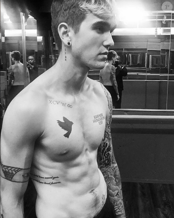 Gabriel-Kane Day-Lewis sur le réseau Instagram. Septembre 2015.