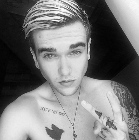 Gabriel-Kane Day-Lewis sur le réseau Instagram. Août 2015.