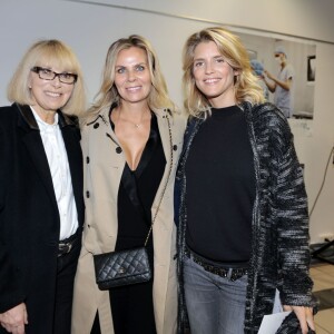 Mireille Darc, guest, Alice Taglioni enceinte - Cérémonie de remises des médailles de la faculté de médecine à Paris le 24 septembre 2015.