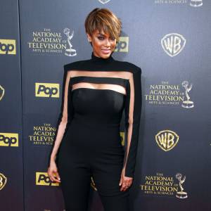 Tyra Banks - 42ème cérémonie annuelle "Daytime Emmy Awards" à Burbank, le 26 avril 2015.