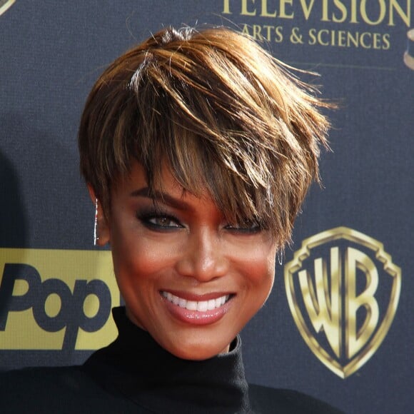 Tyra Banks - 42ème cérémonie annuelle "Daytime Emmy Awards" à Burbank, le 26 avril 2015.