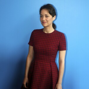 Marion Cotillard pour le lancement de "Ice and Sky" un programme éducatif multimédia à but non lucratif sur le changement climatique présenté lors Du FIAF à New York le 11 juin 2015
