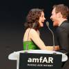 Marion Cotillard et Michael Fassbender - Soirée "AmfAR's 22nd Cinema Against AIDS" à l'Eden Roc au Cap d'Antibes le 21 mai 2015.