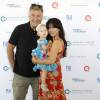 Alec Baldwin, sa femme Hilaria Thomas et leur fille Carmen Baldwin - People à l'événement caritatif "Ovarian Cancer Research Fund's Super Saturday" à Water Mill. Le 25 juillet 2015