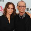 Jennifer Grey, Joel Grey à la première de Red Oaks à New York, le 29 septembre 2015