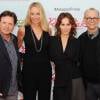 Michael J. Fox, Tracy Pollan, Jennifer Grey, Joel Grey à la première de Red Oaks à New York, le 29 septembre 2015