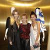 Jessica Hart, Sienna Miller et Goga Ashkenazi assistent à la soirée d'inauguration du nouveau magasin Vionnet, au 31, rue François 1er. Paris, le 1er octobre 2015.