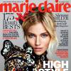 Sienna Miller en couverture du magazine Marie Claire. Numéro d'octobre 2015.