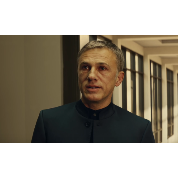Christoph Waltz est le nouveau méchant de Spectre 007 / image extraite de la bande-annonce du film.