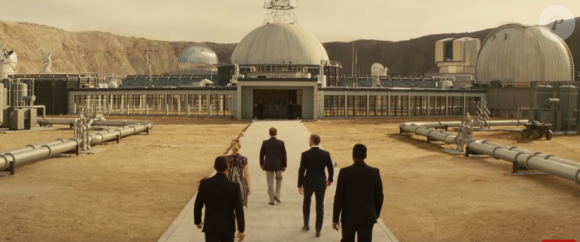Image extraite de la bande-annonce du film Spectre 007.