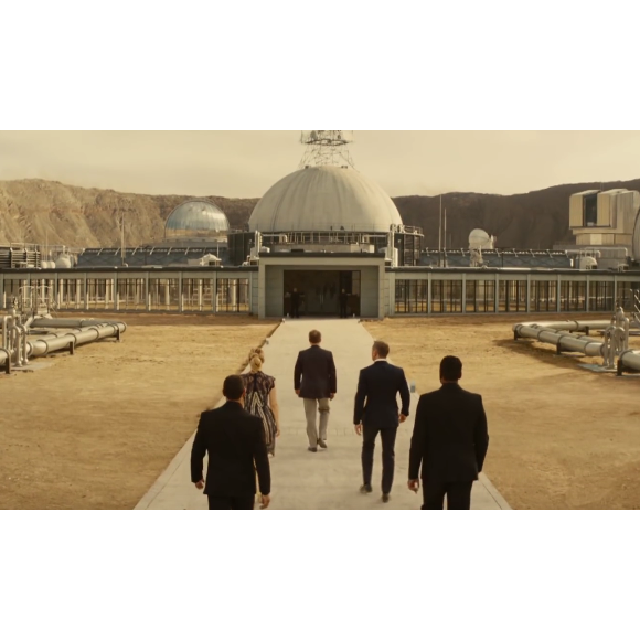 Image extraite de la bande-annonce du film Spectre 007.