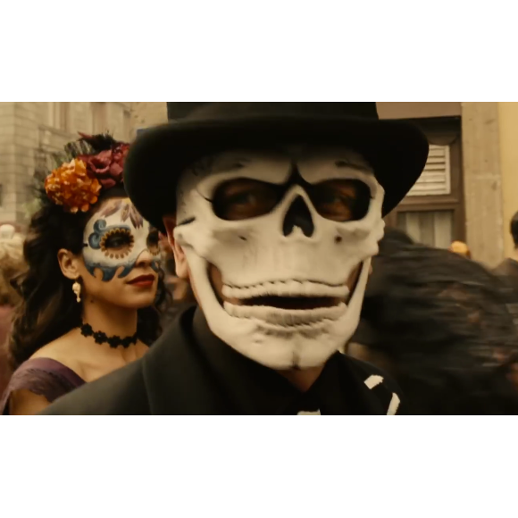 Image extraite de la bande-annonce du film Spectre 007.