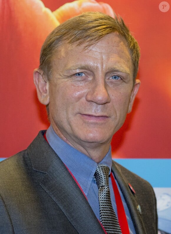 Daniel Craig, l'acteur qui incarne l'agent 007 à l'écran, a été nommé par les Nations unies ambassadeur en charge de la lutte contre les mines et engins explosif. New York le 29 septembre 2015.