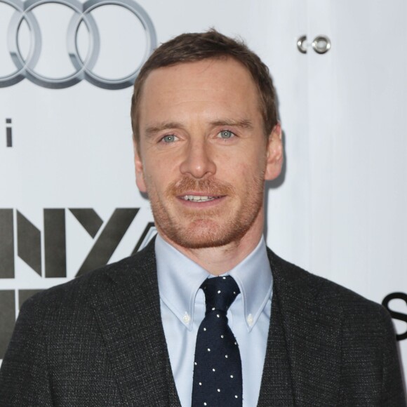 Michael Fassbender à la première de 'Steve Jobs' à New York, le 3 octobre 2015.