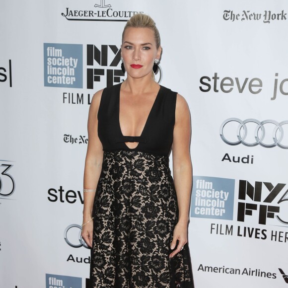 Kate Winslet à la première de 'Steve Jobs' à New York, le 3 octobre 2015