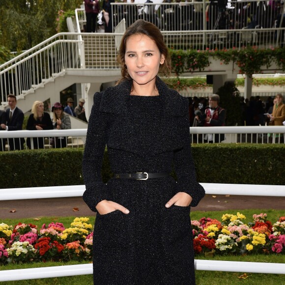 Virginie Ledoyen - 94ème Qatar Prix de l'Arc de Triomphe à l'Hippodrome de Longchamp à Paris, le 4 octobre 2015.