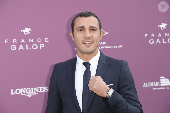 Brahim Asloum - Photocall du 94ème Qatar Prix de l'Arc de Triomphe à l'Hippodrome de Longchamp à Paris, le 4 octobre 2015.
