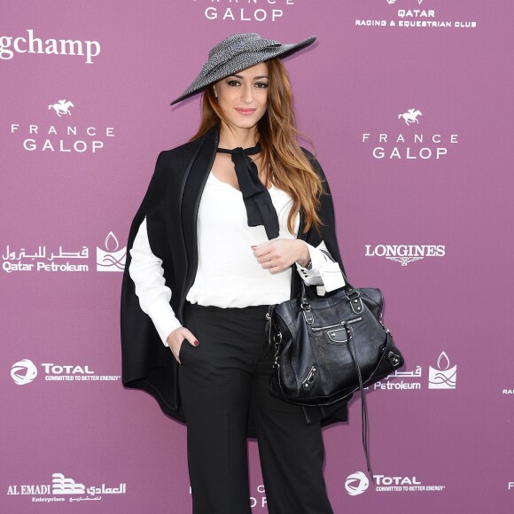 Rachel Legrain-Trapani - Photocall du 94ème Qatar Prix de l'Arc de Triomphe à l'Hippodrome de Longchamp à Paris, le 4 octobre 2015.