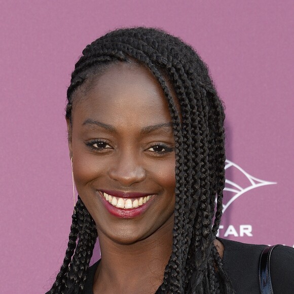 Aïssa Maïga - Photocall du 94ème Qatar Prix de l'Arc de Triomphe à l'Hippodrome de Longchamp à Paris, le 4 octobre 2015.