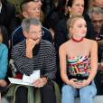 Vanessa Paradis, Jean-Paul Goude and Lily Rose Depp attending Chanel's Spring Summer 2016 Ready-To-Wear collection show held at Grand Palais in Paris, France, on October 6, 2015. Photo by Laurent Zabulon/ABACAPRESS.COM06/10/2015 - Paris