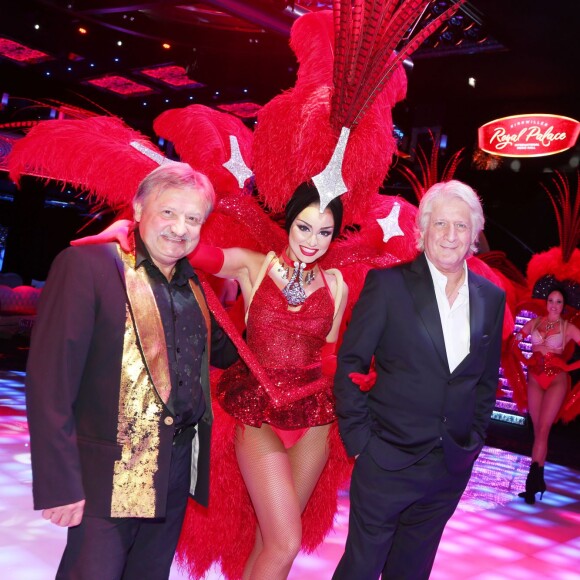 Exclusif - Pierre Meyer et Patrick Sébastien - Le Cabaret Alsacien "Le Royal Palace" lance son nouveau spectacle "Imagine" à l'occasion de ses 35 ans le 24 septembre 2015 à Kirrwiller.