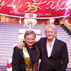 Exclusif - Pierre Meyer et Patrick Sébastien - Le Cabaret Alsacien "Le Royal Palace" lance son nouveau spectacle "Imagine" à l'occasion de ses 35 ans le 24 septembre 2015 à Kirrwiller.