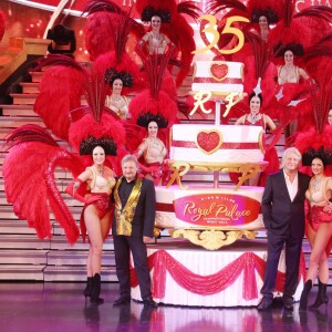 Exclusif - Pierre Meyer et Patrick Sébastien - Le Cabaret Alsacien "Le Royal Palace" lance son nouveau spectacle "Imagine" à l'occasion de ses 35 ans le 24 septembre 2015 à Kirrwiller.