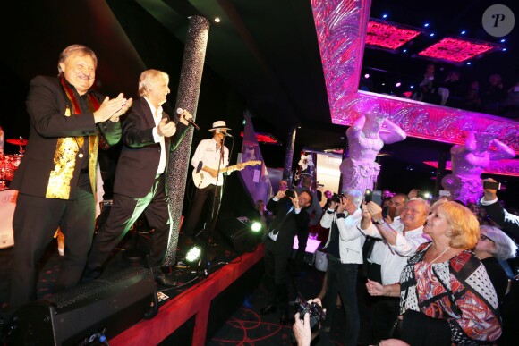 Exclusif - Pierre Meyer et Patrick Sébastien - Le Cabaret Alsacien "Le Royal Palace" lance son nouveau spectacle "Imagine" à l'occasion de ses 35 ans le 24 septembre 2015 à Kirrwiller.