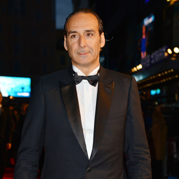 Alexandre Desplat - Première du film "Les Suffragettes" à l'Odéon Leicester Square à Londres le 7 octobre 2015.