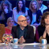 Kev Adams, Michel Blanc et Valérie Lemercier dans Les enfants de la télé sur TF1, le 10 octobre 2015.