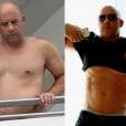Vin Diesel victime de body-shaming, répond avec une photo.