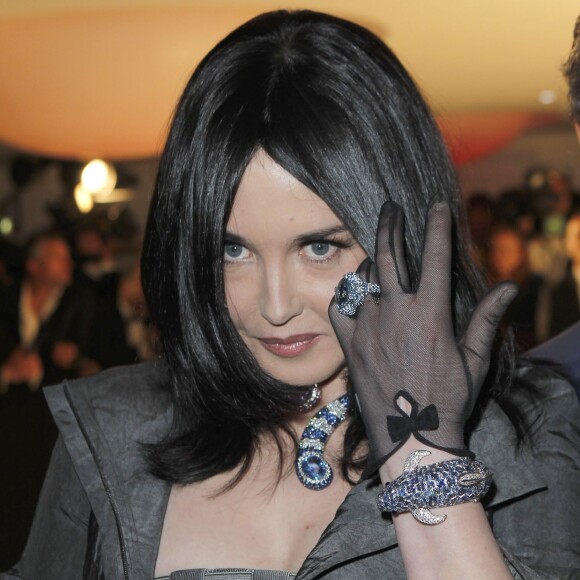 Isabelle Adjani à la soirée De Grisogono au Festival de Cannes, le 18 mai 2010.