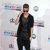 Justin Bieber - 40eme anniversaire des "American Music Awards" a Los Angeles. Le 18 novembre 2012