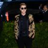 Justin Bieber - Soirée Costume Institute Gala 2015 (Met Ball) au Metropolitan Museum célébrant l'ouverture de Chine: à travers le miroir à New York, le 4 mai 2015.