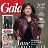 Anne Sinclair, rayonnante en couverture du magazine Gala, en kiosques le 14 octobre 2015.