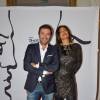 Bernard Montiel et Viktor Lazlo - 22ème édition du gala "Faire Face" à l'Opéra du Grand Avignon à Avignon le 10 octobre 2015.